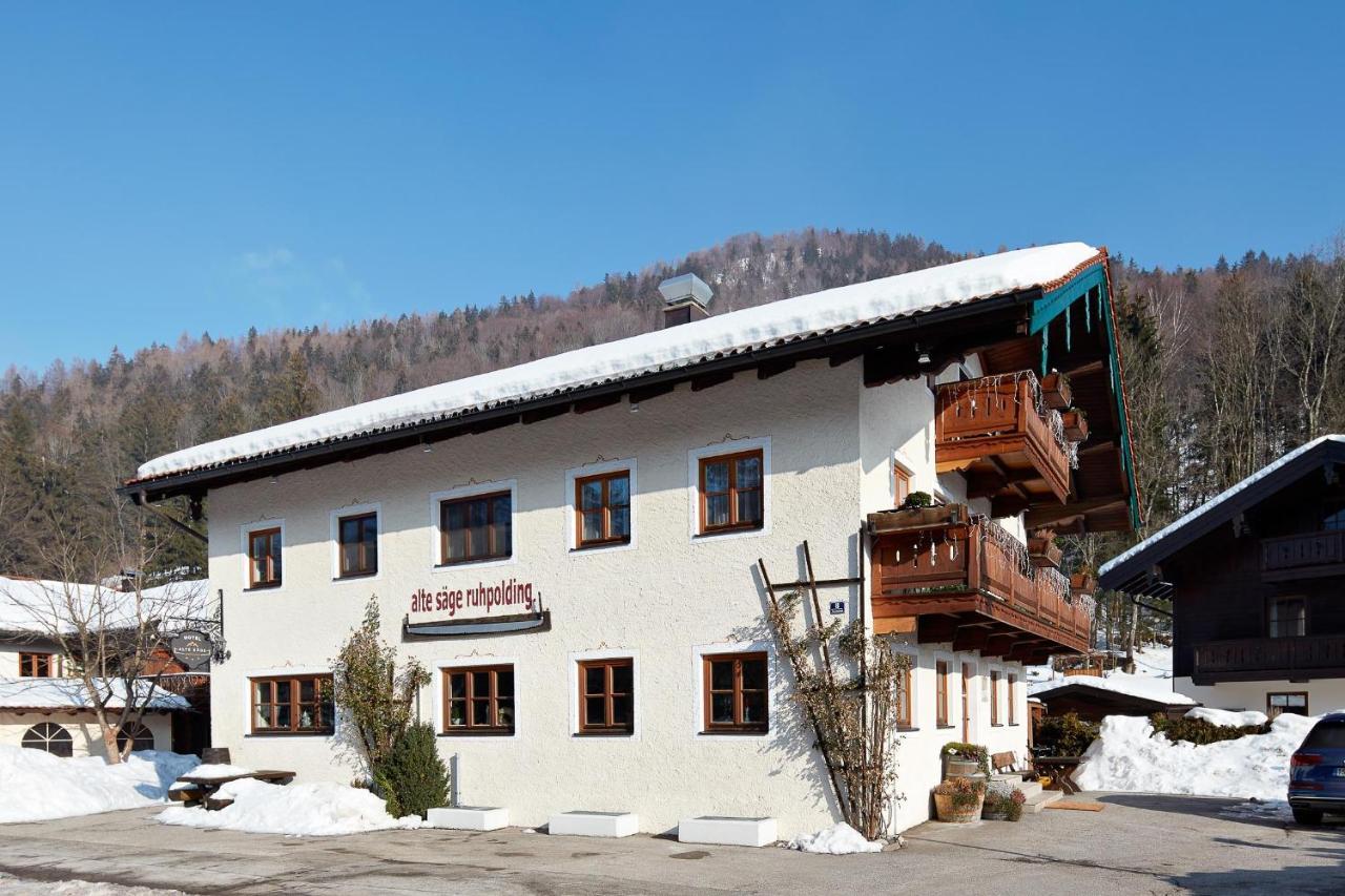Hotel Garni Alte Saege Ruhpolding Exteriör bild