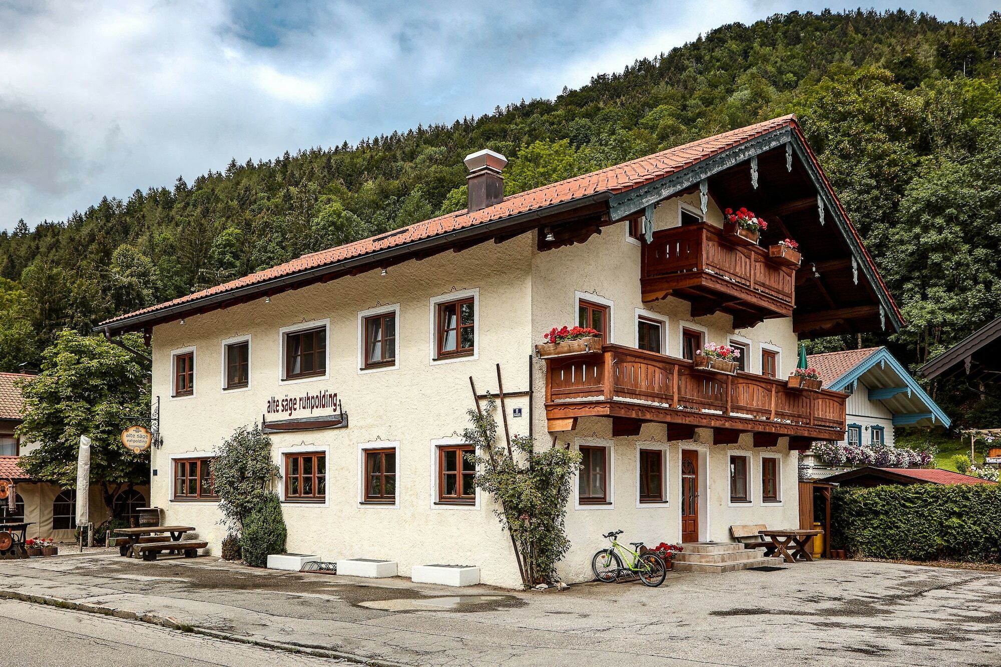 Hotel Garni Alte Saege Ruhpolding Exteriör bild